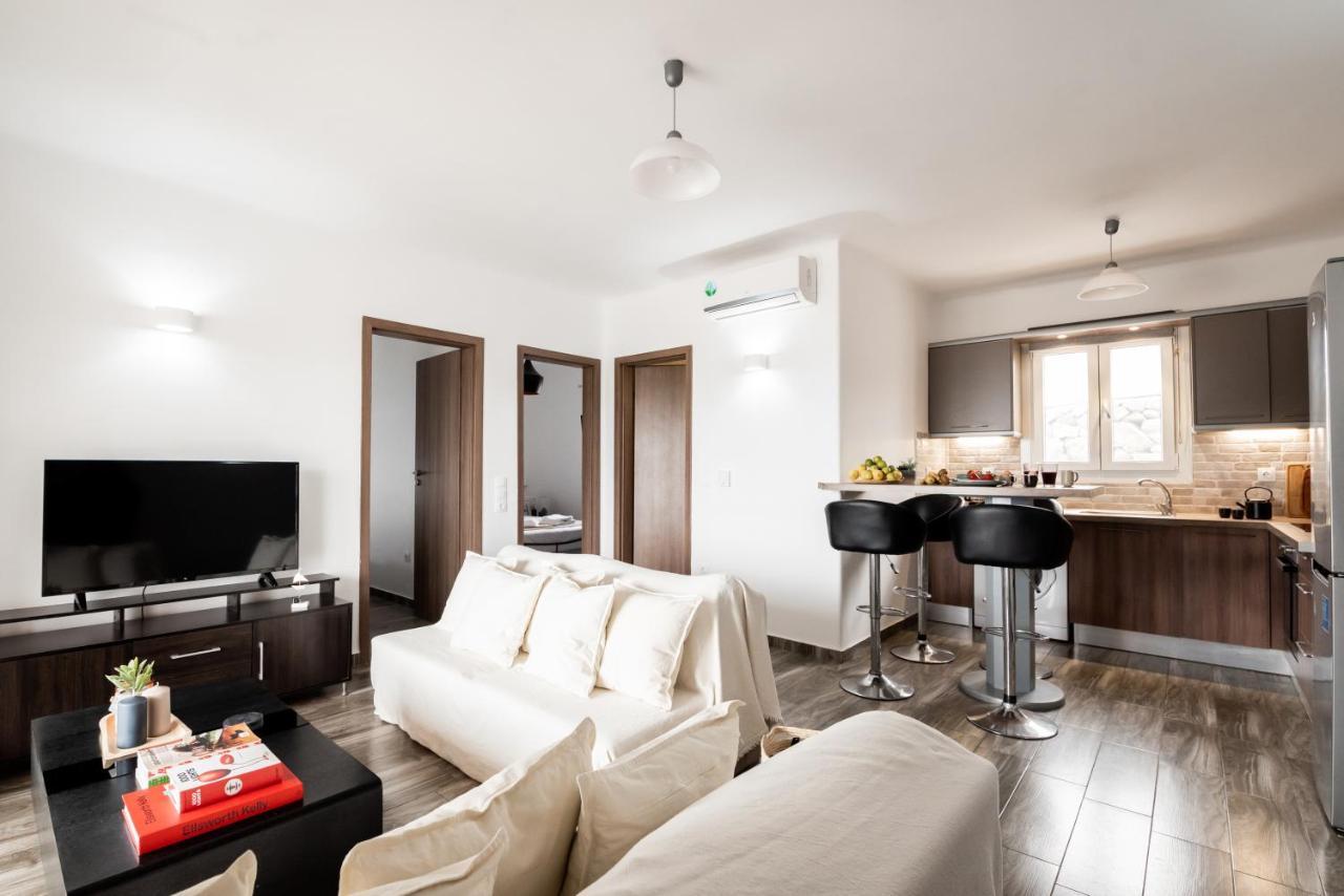 Aniko Suites Psarou Pszarú Kültér fotó