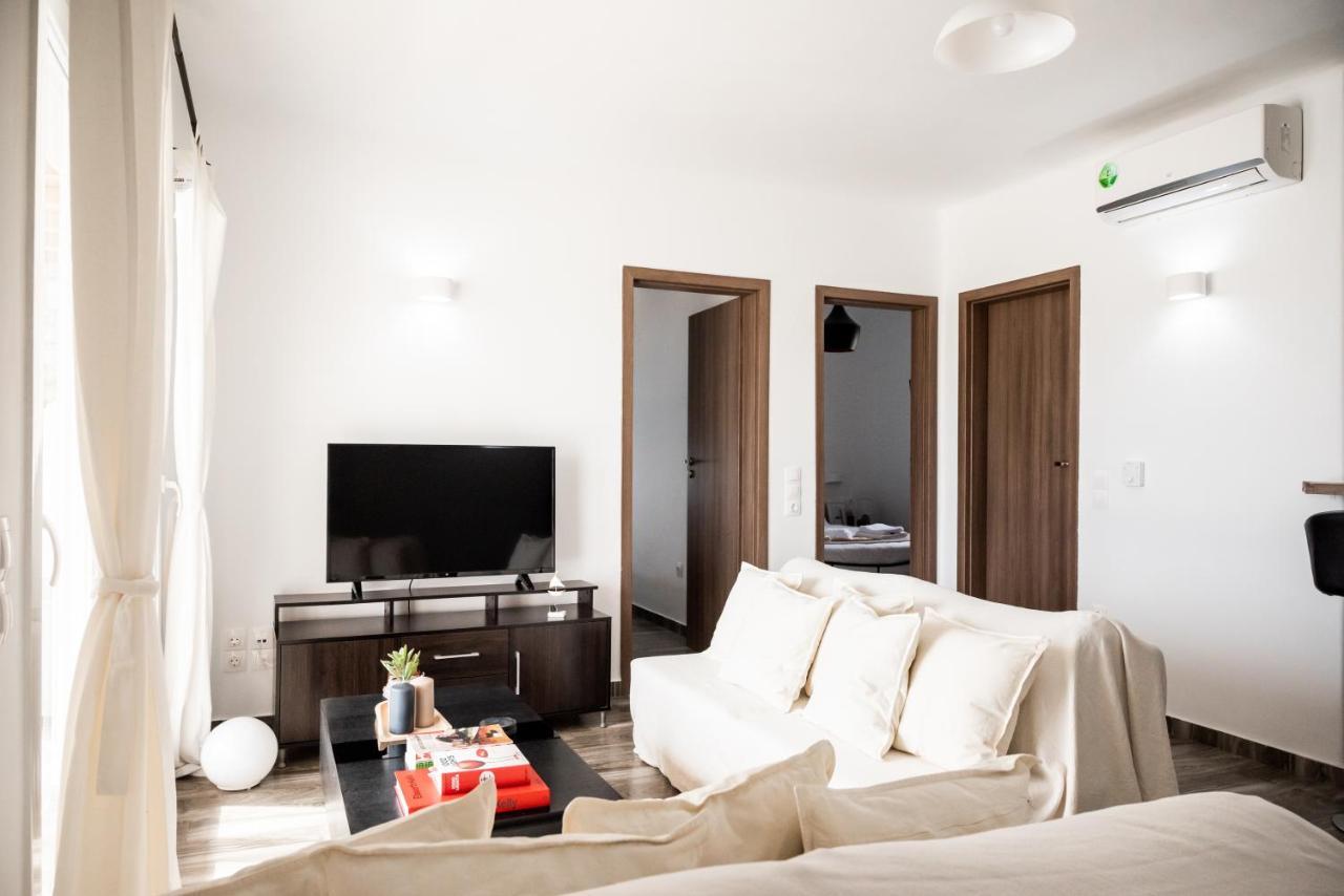 Aniko Suites Psarou Pszarú Kültér fotó